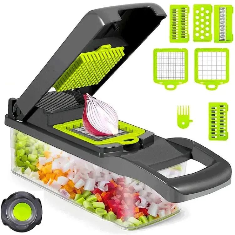 Vegetable and fruit cutter nicer dicer all in one