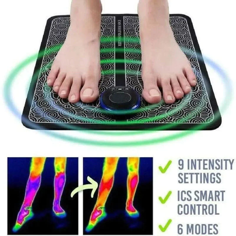 Electric EMS Foot Massager Pad